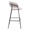 Josephine Barstool in Cream - Side