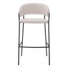 Josephine Barstool in Cream - Front