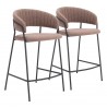 Josephine Counter Stool in Brown - Duo