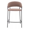 Josephine Counter Stool in Brown - Front