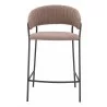 Josephine Counter Stool in Brown - Front - Josephine Counter Stool in Brown - Front
