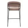 Josephine Counter Stool in Brown - Back - Josephine Counter Stool in Brown - Back