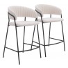 Josephine Counter Stool in Cream - Duo