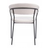Josephine Dining Chair in Cream- Back view 2