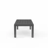 Sunset West Redondo 90" Dining Table - Side Angle - Sunset West Redondo 90" Dining Table - Side Angle