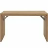 Sunpan Viga Counter Table Natural - Front Angle - Sunpan Viga Counter Table Natural - Front Angle