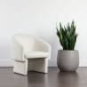 Sunpan Lauryn Lounge Chair Merino Pearl - Lifestyle
