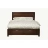  Alpine Furniture Carmel Full Size Storage Bed in Cappuccino - Front -  Alpine Furniture Carmel Full Size Storage Bed in Cappuccino - Front