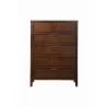 Alpine Furniture Carmel Chest in Cappuccino - Alpine Furniture Carmel Chest in Cappuccino