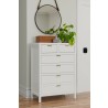 Alpine Furniture Carmel Chest in White - Lifestyle