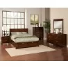 Alpine Furniture Carmel Chest in Cappuccino - Lifestyle - Alpine Furniture Carmel Chest in Cappuccino - Lifestyle
