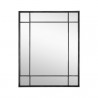 Sunpan Pasadena Wall Mirror Black - Front Angle