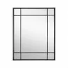 Sunpan Pasadena Wall Mirror Black - Front Angle - Sunpan Pasadena Wall Mirror Black - Front Angle