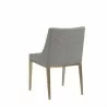 Sunpan Dionne Dining Chair in Monument Pebble - Back Side Angle - Sunpan Dionne Dining Chair in Monument Pebble - Back Side Angle