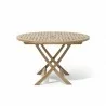 Anderson Teak Bahama 47" Round Folding Table-2 - Anderson Teak Bahama 47" Round Folding Table-2