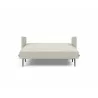 Innovation Living Cubed Full Size Sofa Bed With Arms in Mixed Dance Natural - Fully Folded Front View - Innovation Living Cubed Full Size Sofa Bed With Arms in Mixed Dance Natural - Fully Folded Front View