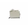 Innovation Living Cubed Full Size Sofa Bed With Arms in Mixed Dance Natural - Side Angled - Innovation Living Cubed Full Size Sofa Bed With Arms in Mixed Dance Natural - Side Angled