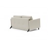 Innovation Living Cubed Full Size Sofa Bed With Arms in Mixed Dance Natural - Back Angled