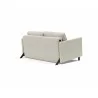 Innovation Living Cubed Full Size Sofa Bed With Arms in Mixed Dance Natural - Back Angled - Innovation Living Cubed Full Size Sofa Bed With Arms in Mixed Dance Natural - Back Angled