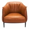 Zuo Modern Julian Accent Chair Brown - Front View - Zuo Modern Julian Accent Chair Brown - Front View
