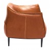 Zuo Modern Julian Accent Chair Brown - Side