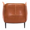 Zuo Modern Julian Accent Chair Brown - Back