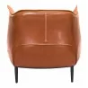Zuo Modern Julian Accent Chair Brown - Back - Zuo Modern Julian Accent Chair Brown - Back