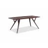 Greenington Azara Dining Table, Sable, Side Angle - Greenington Azara Dining Table, Sable, Side Angle
