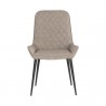 Sunpan Iryne Dining Chair in Bounce Stone - Set of Two - Front Angle