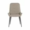 Sunpan Iryne Dining Chair in Bounce Stone - Set of Two - Front Angle - Sunpan Iryne Dining Chair in Bounce Stone - Set of Two - Front Angle