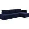 Sunpan Tecoma Sofa Chaise - Raf - Danny Navy - Front Side Angle - Sunpan Tecoma Sofa Chaise - Raf - Danny Navy - Front Side Angle