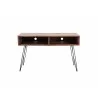Crawford and Burke Monroe Reclaimed Wood 48" Media Console, Frontview - Crawford and Burke Monroe Reclaimed Wood 48" Media Console, Frontview