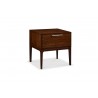 Greenington Mercury Nightstand, Exotic - Front Side Angle