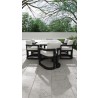 Sunset West Malibu Dining Chair in Cast Silver - Lifestyle 2