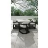 Sunset West Malibu Dining Chair in Cast Silver - Lifestyle 2 - Sunset West Malibu Dining Chair in Cast Silver - Lifestyle 2