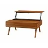 Greenington Rhody Lift Top Coffee Table Amber - Opened Angle - Greenington Rhody Lift Top Coffee Table Amber - Opened Angle