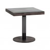 Sunpan Terry Bistro Table Square 30'' - Front Side Angle