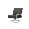 Bristol Club Swivel in Spectrum Carbon w/ Self Welt - Front Side Angle