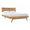 Greenington Azara Queen Platform Bed, Caramelized - Front Side Angle