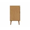 Greenington Azara Six Drawer Double Dresser, Caramelized - Side Angle - Greenington Azara Six Drawer Double Dresser, Caramelized - Side Angle