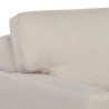 Sunpan Windsor Sofa Bed - Liv Sand - Seat Closeup Top Angle