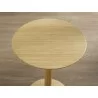 Greenington Sol Side Table Wheat - Top Angle 2 - Greenington Sol Side Table Wheat - Top Angle 2