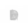 Azzurro Kamari Dining Chair With Matte White Aluminum and White Mist All-Weather Texteline Rope - Side - Azzurro Kamari Dining Chair With Matte White Aluminum and White Mist All-Weather Texteline Rope - Side