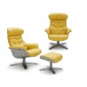 J&M Furniture Karma Lounge Chair Mustard