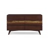 Greenington Azara Six Drawer Double Dresser, Sable - Front Angle
