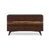 Greenington Azara Six Drawer Double Dresser, Sable - Front Angle - Greenington Azara Six Drawer Double Dresser, Sable - Front Angle