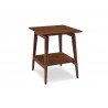 Greenington Antares End Table, Exotic - Front Side Angle