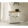 Anderson Teak Aston 33.5" Kitchen Cart - Lifestyle