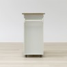Anderson Teak Aston 33.5" Kitchen Cart - Side