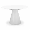 Moe's Home Collection Otago Round Dining Table in White - Front Angle - Moe's Home Collection Otago Round Dining Table in White - Front Angle